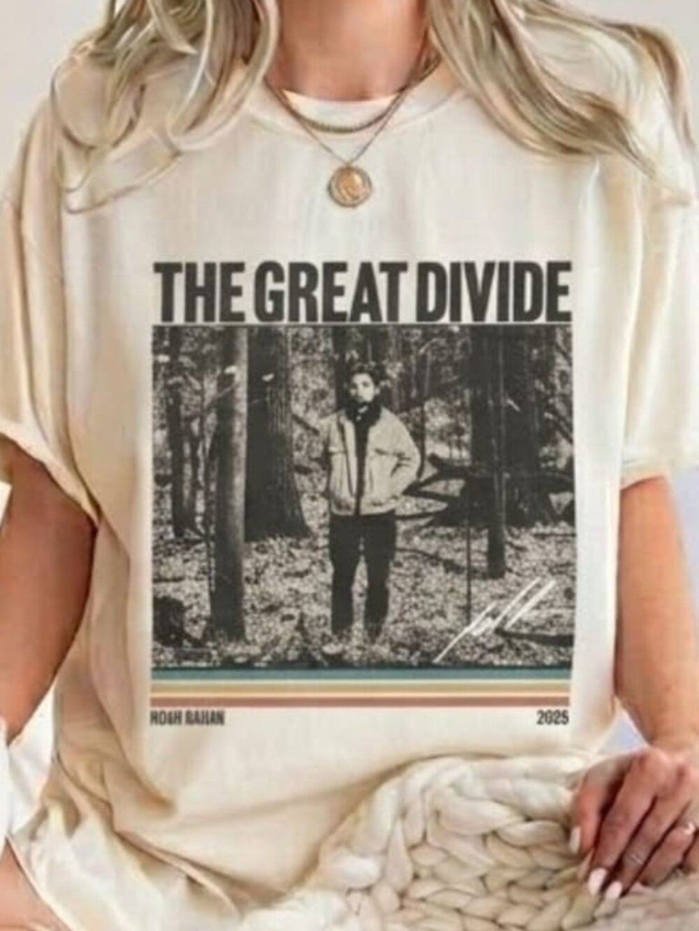 The Divide Noah Kahan Tour T-Shirt 2025 Concert Tee